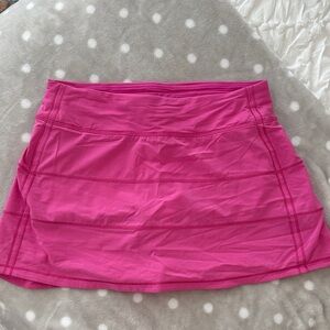 lululemon athletica Hot Pink Mini Skirt